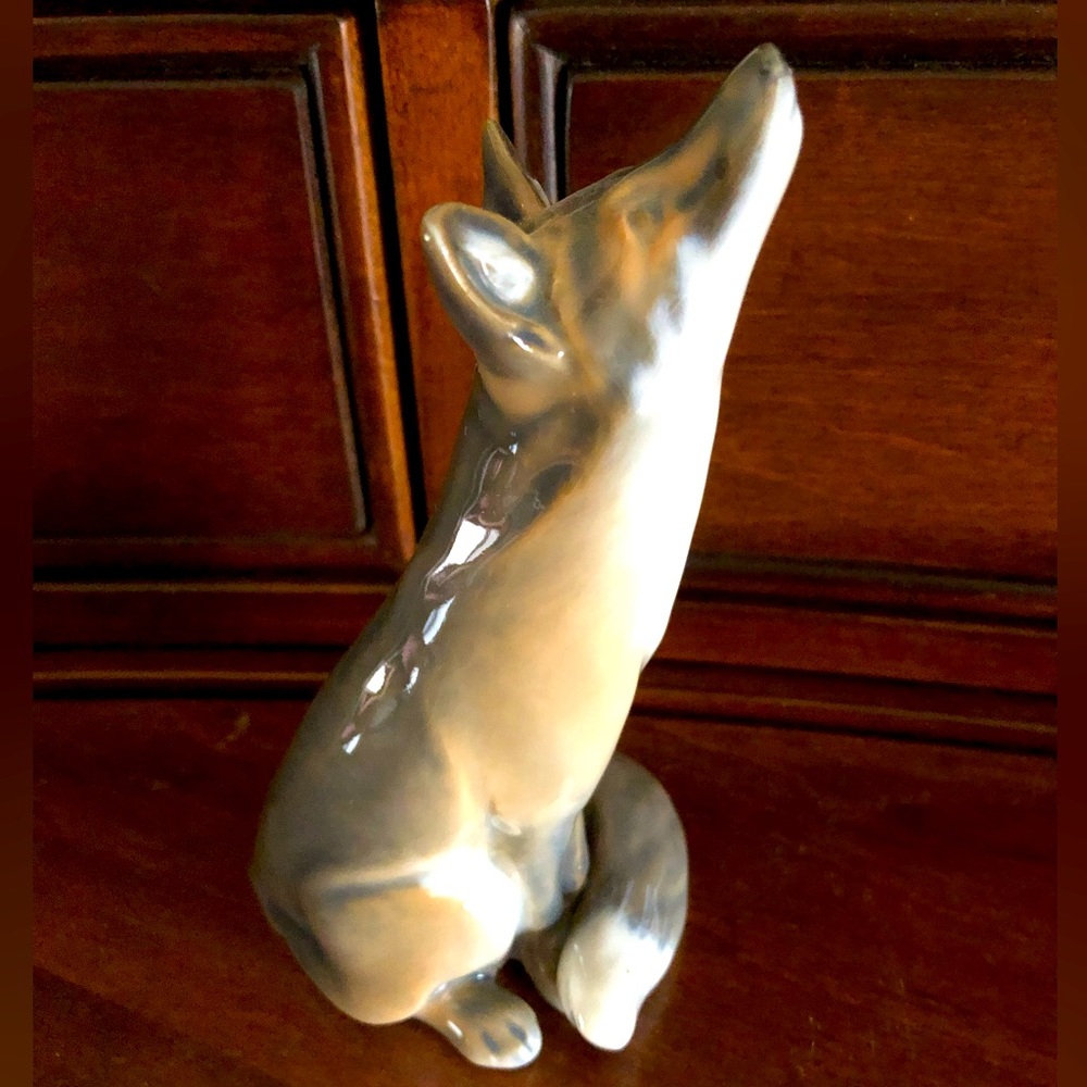 Vintage Royal Copenhagen Fox Figurine
